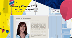 Desktop Screenshot of fiestas.bracamonte.org
