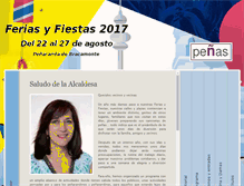 Tablet Screenshot of fiestas.bracamonte.org